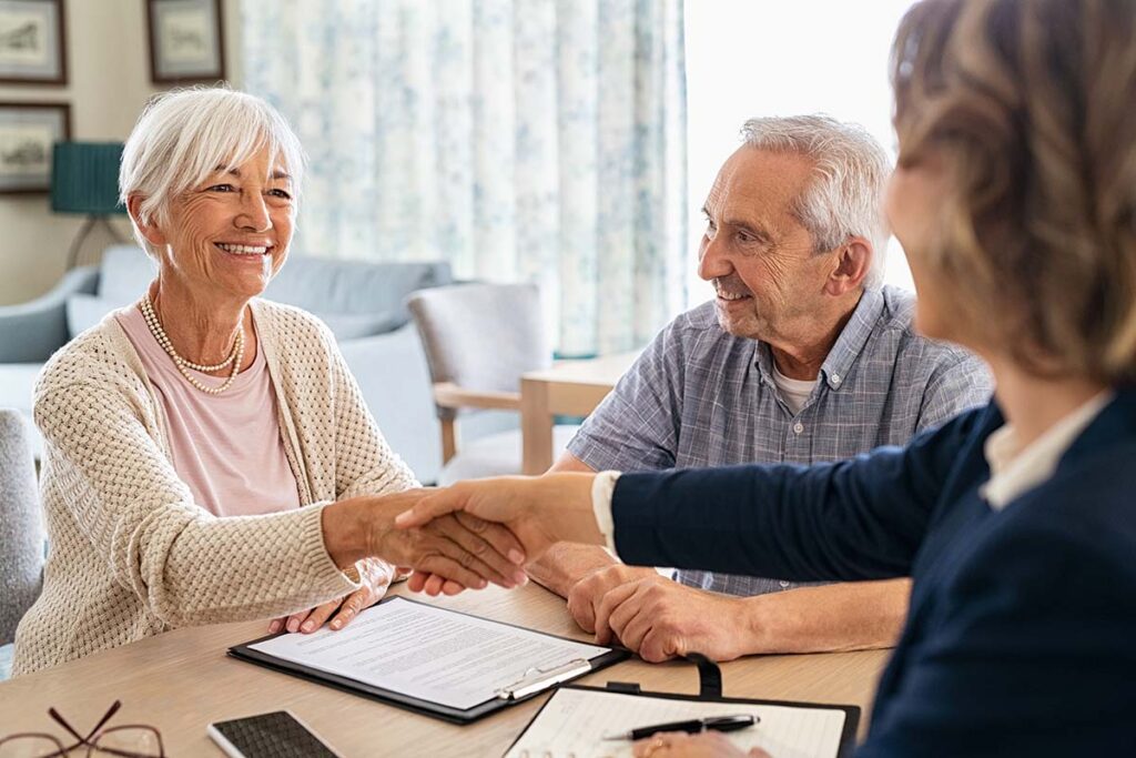 Senior Selling Home